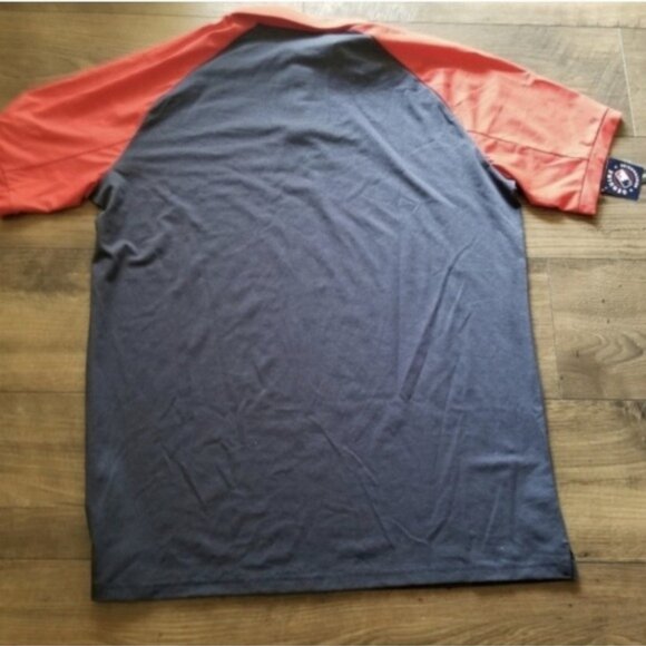 Nike Minnesota Twins Men Large Legacy Tri-Blend Raglan Performance Golf 112025 - Picture 6 of 8